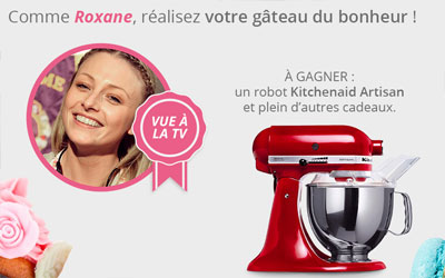 Gagnez un robot pâtissier Kitchenaid Artisan