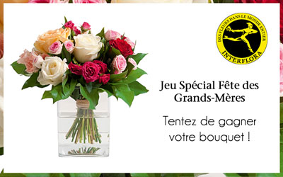 Bouquets de fleurs Interflora à gagner