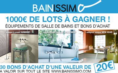 Mitigeur bain douche à gagner