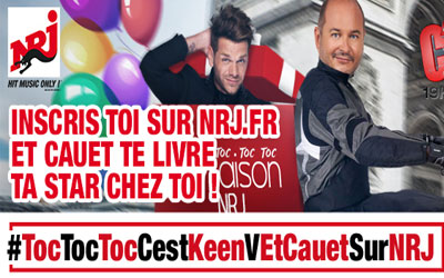 Rencontre surprise et exclusive avec l'artiste Keen'V à votre domicile