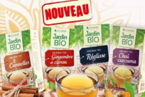 Test de produit, lots d’infusions Jardin Bio