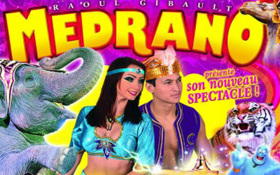 Invitations pour le cirque Medrano