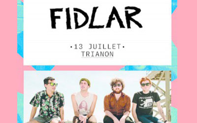 Invitations pour le concert de Fidlar