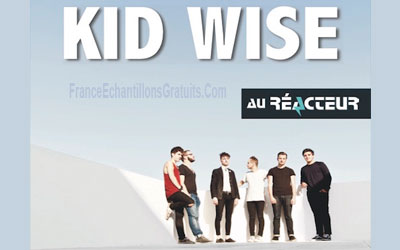 Invitations pour le concert de Kid Wisa