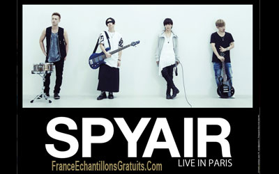 Invitations pour le concert de Spyair