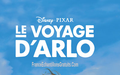 Blu-ray et DVD du dessin-animé "Le voyage d'Arlo"