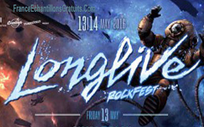 Invitations pour le festival "Longlive Rockfest"