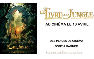 Places de cinéma pour le film "Le livre de la jungle"