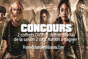 Coffret Blu-ray et coffret DVD de la série "Z Nation - saison 2"