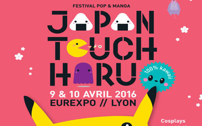 Invitations pour le salon "Japan Touch Haru"