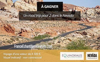 Gagnez un road-trip pour 2 dans le Nevada aux Etats-Unis