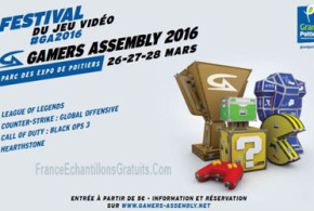 Invitations pour le salon "Gamers Assembly"