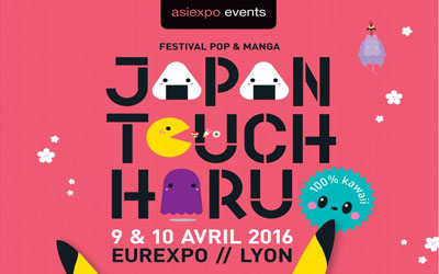 Invitations pour le salon "Japan Touch Haru"