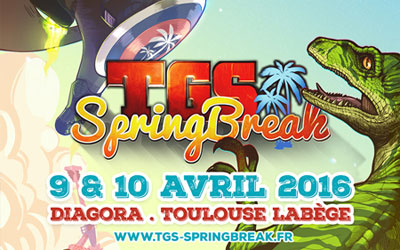 Entrées pour le salon "TGS SpringBreak"