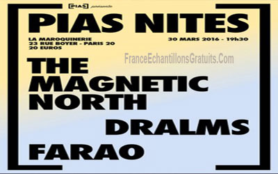 Invitations pour la soirée "Pias Nites"