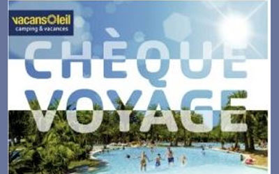 Chèques voyage Vacansoleil de 300 euros