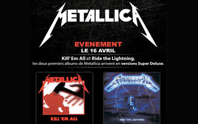 Coffrets collector CD / DVD / Vinyle / Livre de Metallica