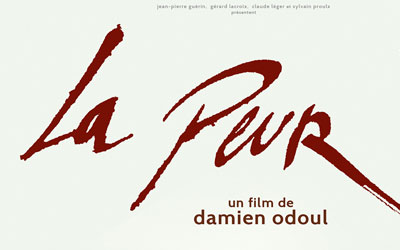 DVD du film "La Peur"