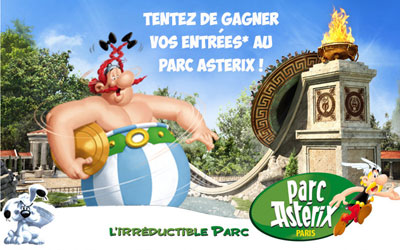 Entrées pour le Parc Astérix