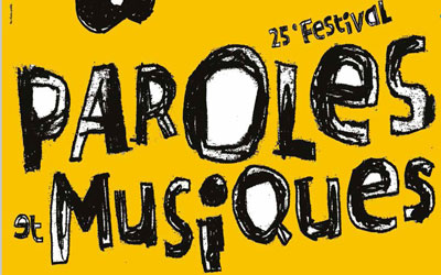 Invitations pour le Festival "Paroles et Musiques"