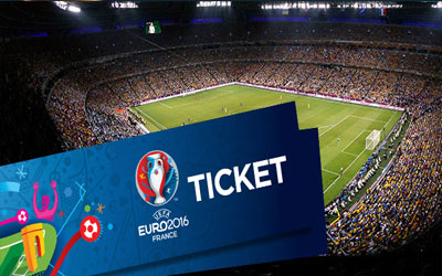 Invitations VIP pour le match de foot de l'Euro 2016 Angleterre / Pays de Galle