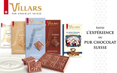 Paniers de chocolats Villars