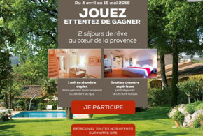 Séjour pour 2 à l'hôtel Cantemerle 4* à Vence