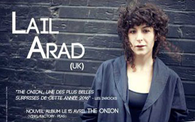 Invitations pour le concert de Lail Arad