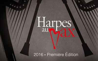 Invitations pour le festival "Harpes au Max"