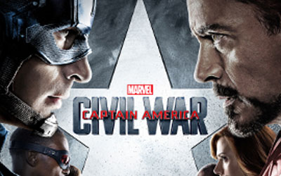 Places de cinéma pour le film "Captain America : Civil War"