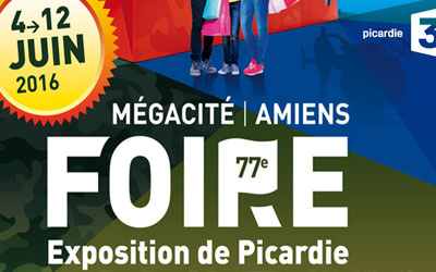 Invitations pour la Foire de Picardie