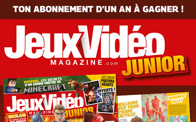 Abonnements d'un an au magazine "Jeux Vidéo Magazine Junior"