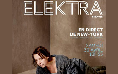 Invitations pour la retransmission de l'opéra "Elektra"