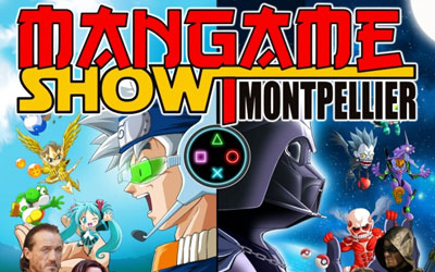 Invitations pour le salon "Mangame Show Montpellier"