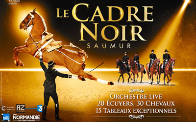 Invitations pour le spectacle hippique du cadre noir