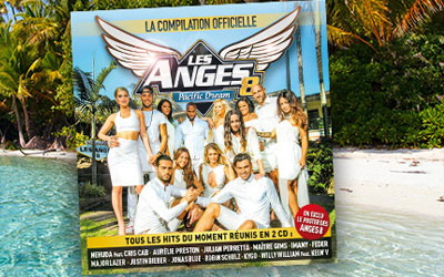 Albums CD de la compilation "Les Anges 8"