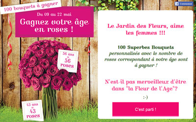 Bouquets de fleurs personnalisés