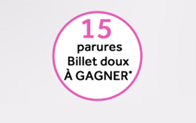 Parures de lingerie "Billet Doux"