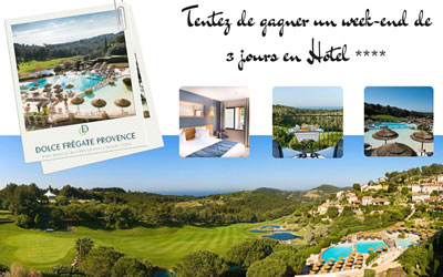 Week-end pour 2 à l'Hotel Dolce Frégate Provence