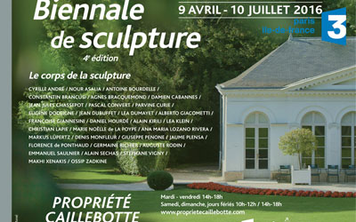 invitations pour la biennale de sculpture