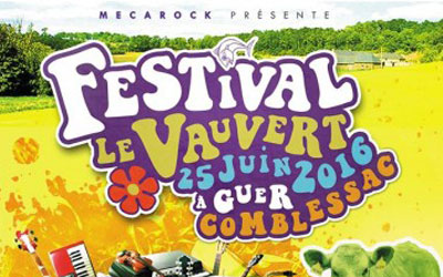 Invitations pour le festival Le Vaulvert