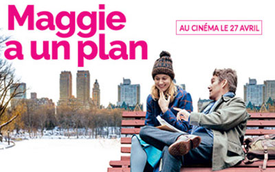 Places de cinéma pour le film "Maggie a un plan"