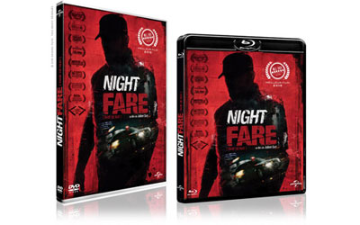 Blu-ray et DVD du film Night Fare