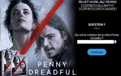 Blu-ray et DVD de la série "Penny Dreadful - saison 2"