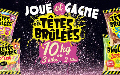 10 kg de bonbons Têtes Brulées