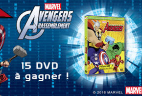 DVD du dessin animé Avengers