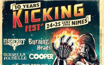 Invitations pour le festival Kicking Fest