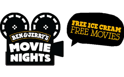 Soirées cinéma et glace gratuite, Ben & Jerry’s