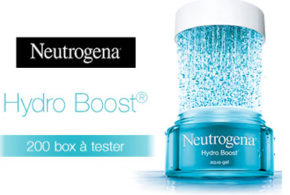 Test produit, Les hydratants - Hydro Boost de Neutrogena