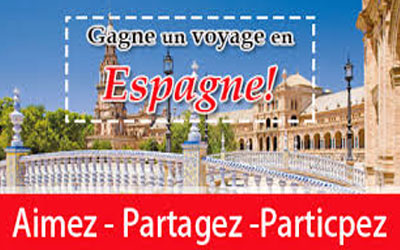 Voyage pour 2 personnes en Espagne